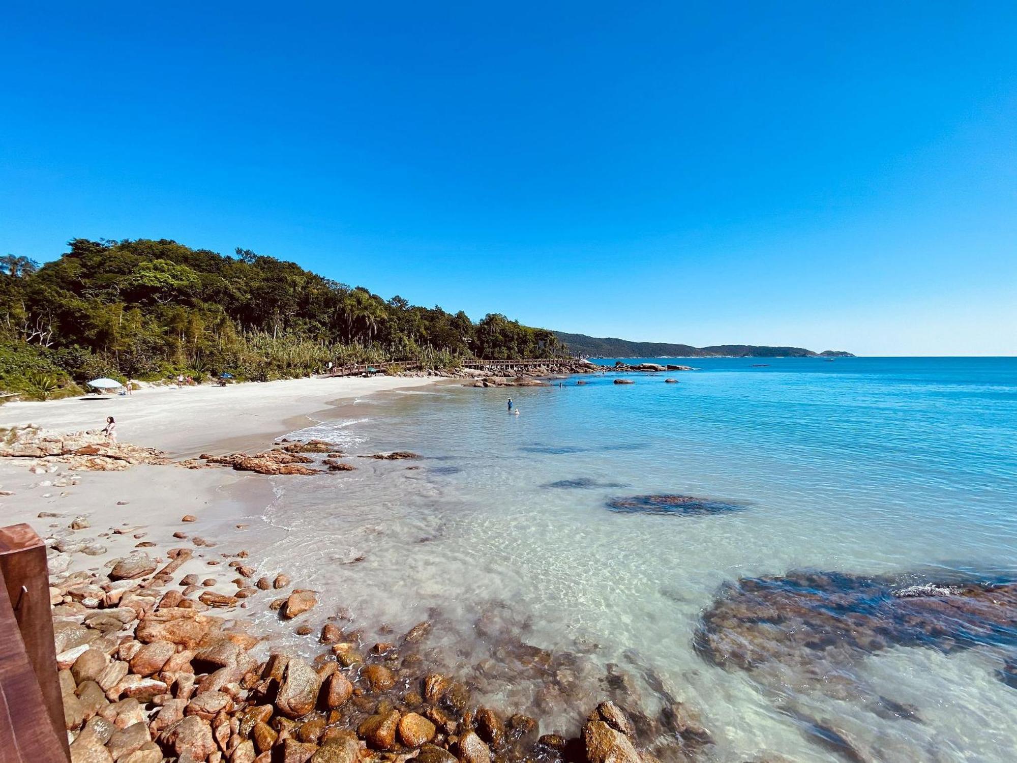 Apto Novo, Com Piscina, 250M Da Praia Bombinhas Exterior foto